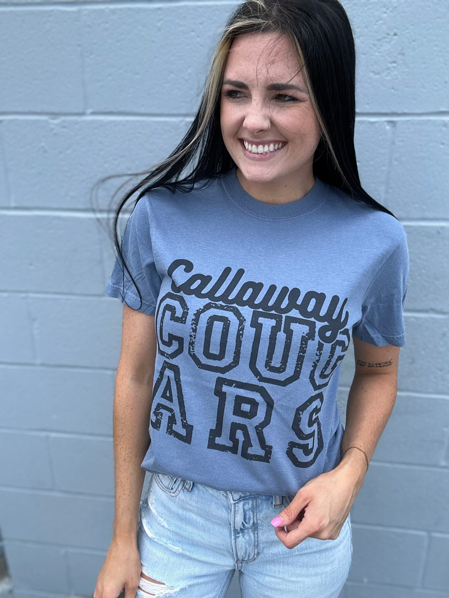 Callaway Cougars on Blue Jean